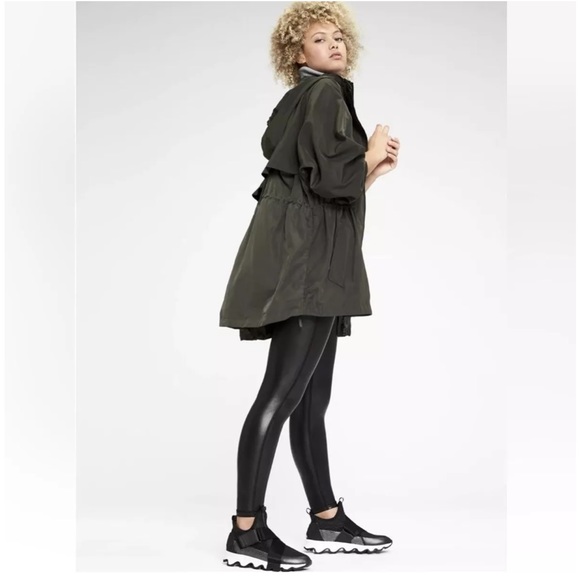 • Athleta • Women’s All Over Glam Leggings Faux Leather Black Small - Picture 1 of 5